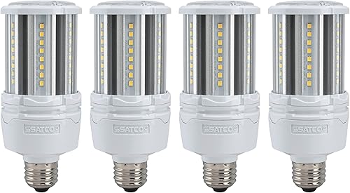 Miniatura 8 de Satco S39392 Hi-Pro - 7.34 pulgadas 36W LED HID lámpara de repuesto de base media, temperatura de color 5000, color final blanco