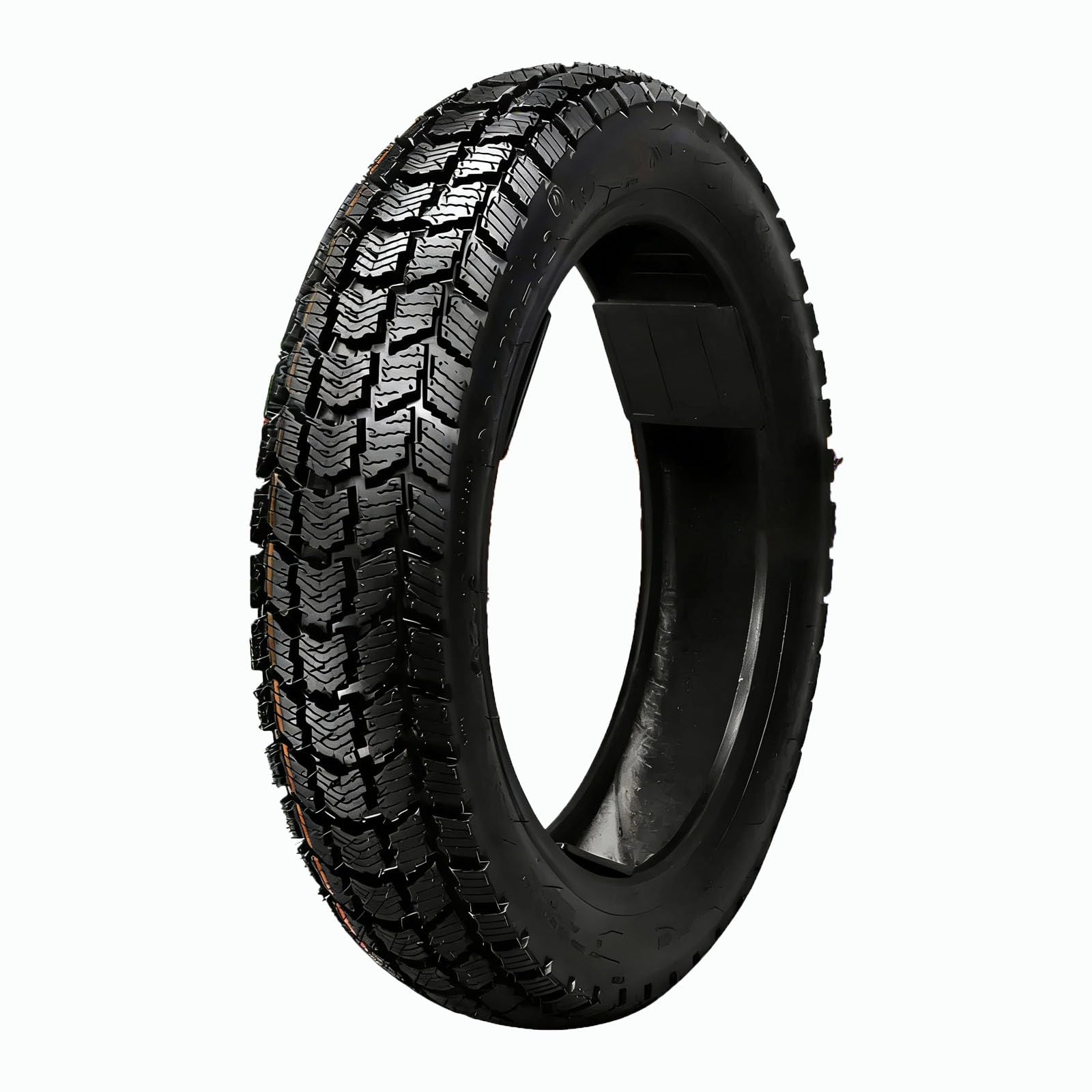 3.00-10 Opona Bez Dętka do Hulajnogi, 4 P.R. 42J 250 KPA, Opona Terenowa z Wzorem Gąsiennicowym, Odporna na Przebicia, do Motocykla, Kosiarki, ATV