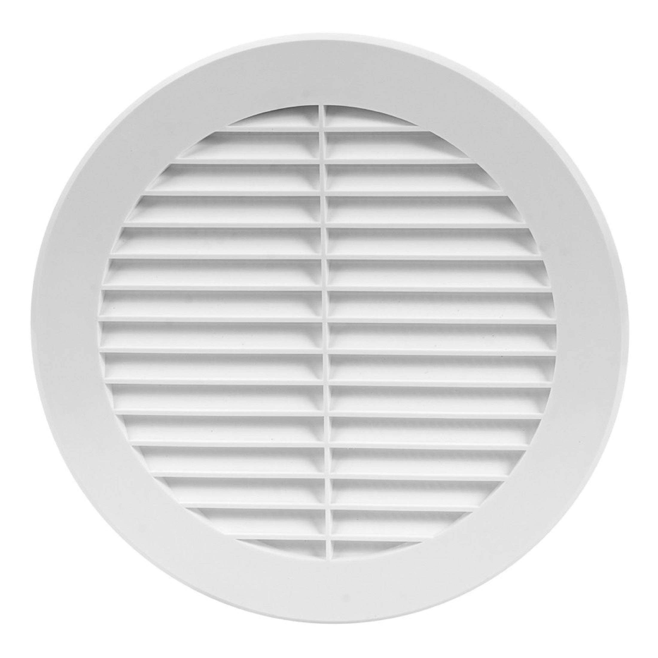 Griglia di ventilazione in plastica bianca Ø150 mm