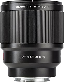 VILTROX 85mm F1.8 II FE Lens for Sony,Auto Focus Full Frame Medium Telephoto Prime Portrait Lens for Sony E-Mount Mirrorless Camaras A9 A7 A7RIII A7III A7C A6500 A6400 A6300