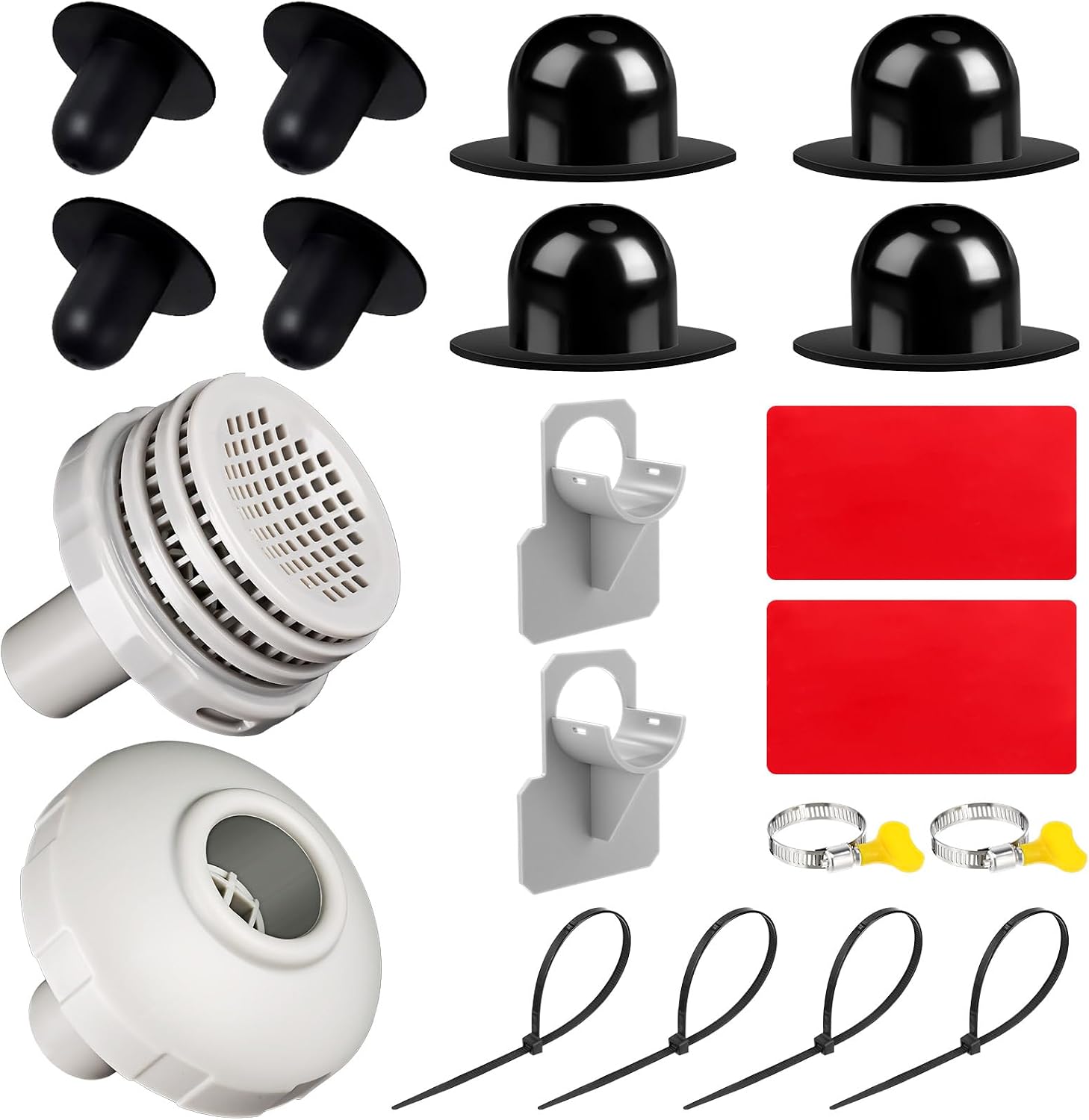 Kit Conectores Chorro Agua Piscina Compatible 25022E 1.25in miniatura 1