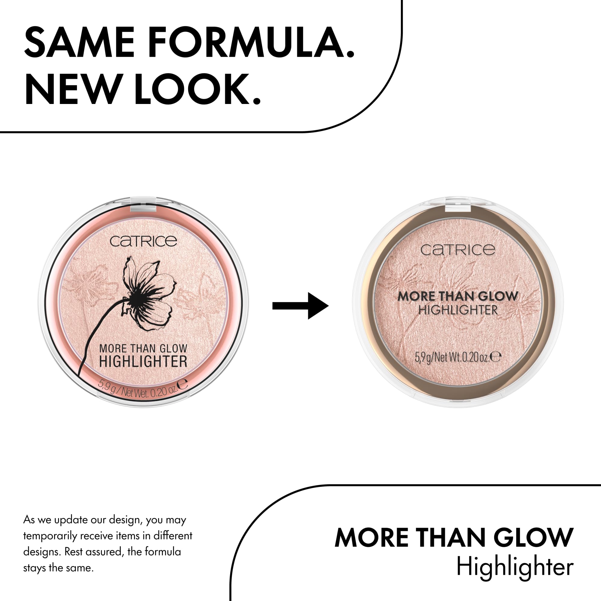 Catrice Puder rozświetlający More Than Glow, intensywny, mieniący się, metaliczny (5.9g)