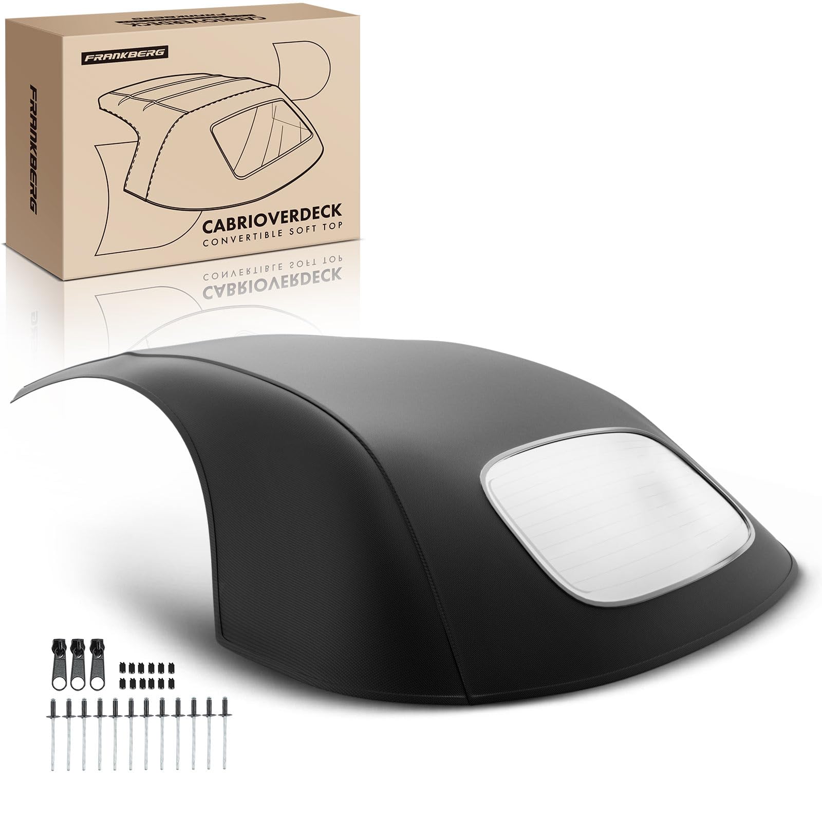 Frankberg Capote soft top Compatibile con New Beetle Cabriolet 1Y7 1.9 TDI 1.8 T 2.0 2.5 2002-2010 Cabriolet Replace# VW4403V,1005BEE055
