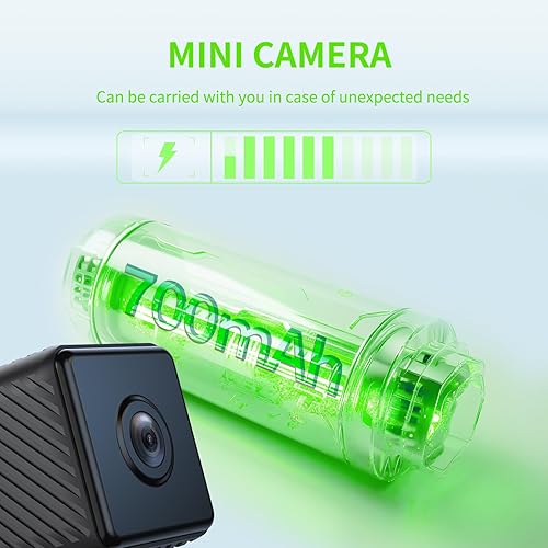 Miniatura 6 de Mini cámara inalámbrica de seguridad para el hogar, cámara para interiores y exteriores, cámara 1080P HD, pequeñas cámaras inteligentes con WiFi