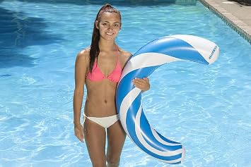 Poolmaster Inflatable Curved Swimming Pool Noodle Pool Float