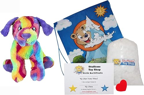 Miniatura 1 de Animal de peluche Make Your Own Candy el Perro 16" – No Sew – Kit con lindo mochila.