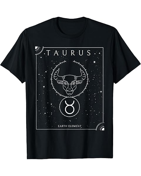 Taurus Earth Element Zodiac T-Shirt