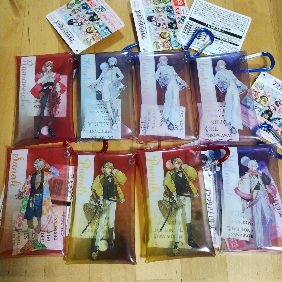 フラガリアメモリーズ カラビナ付きクリアケース クリア ケース