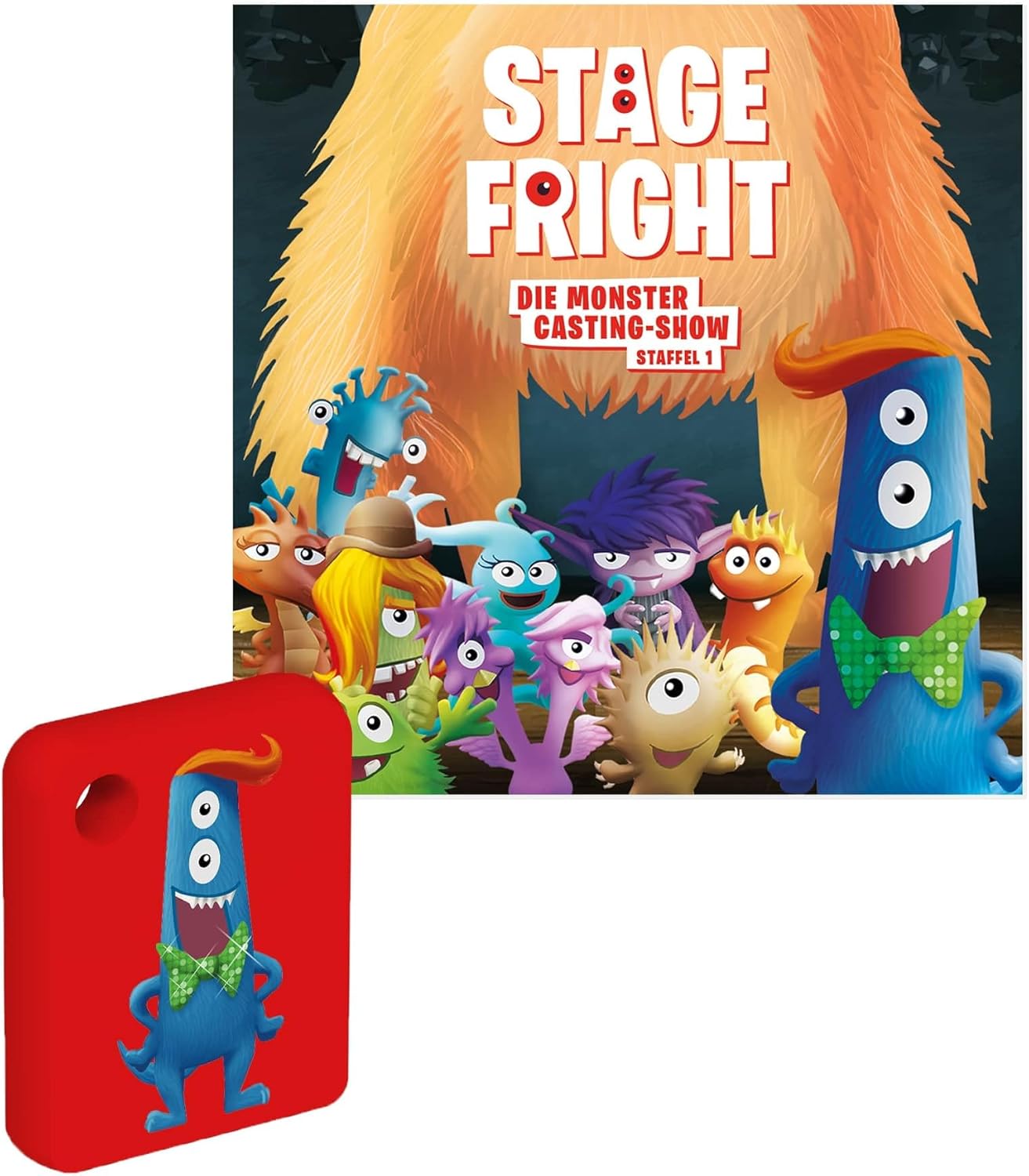 Audio Token: Stage Fright - The Monster Casting Show - Season 1, Music for Children from 5 Years, Playing Time Approx. 70 Minutes