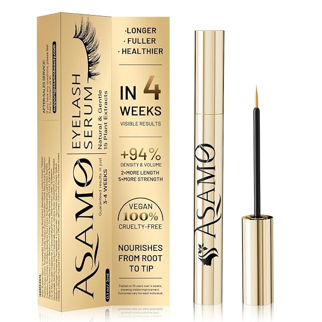 Eyelash Growth Serum 15 Plant Extracts for Longer Denser Robust Lashes Boosts Natural Lash Development eyelash serum Enhance