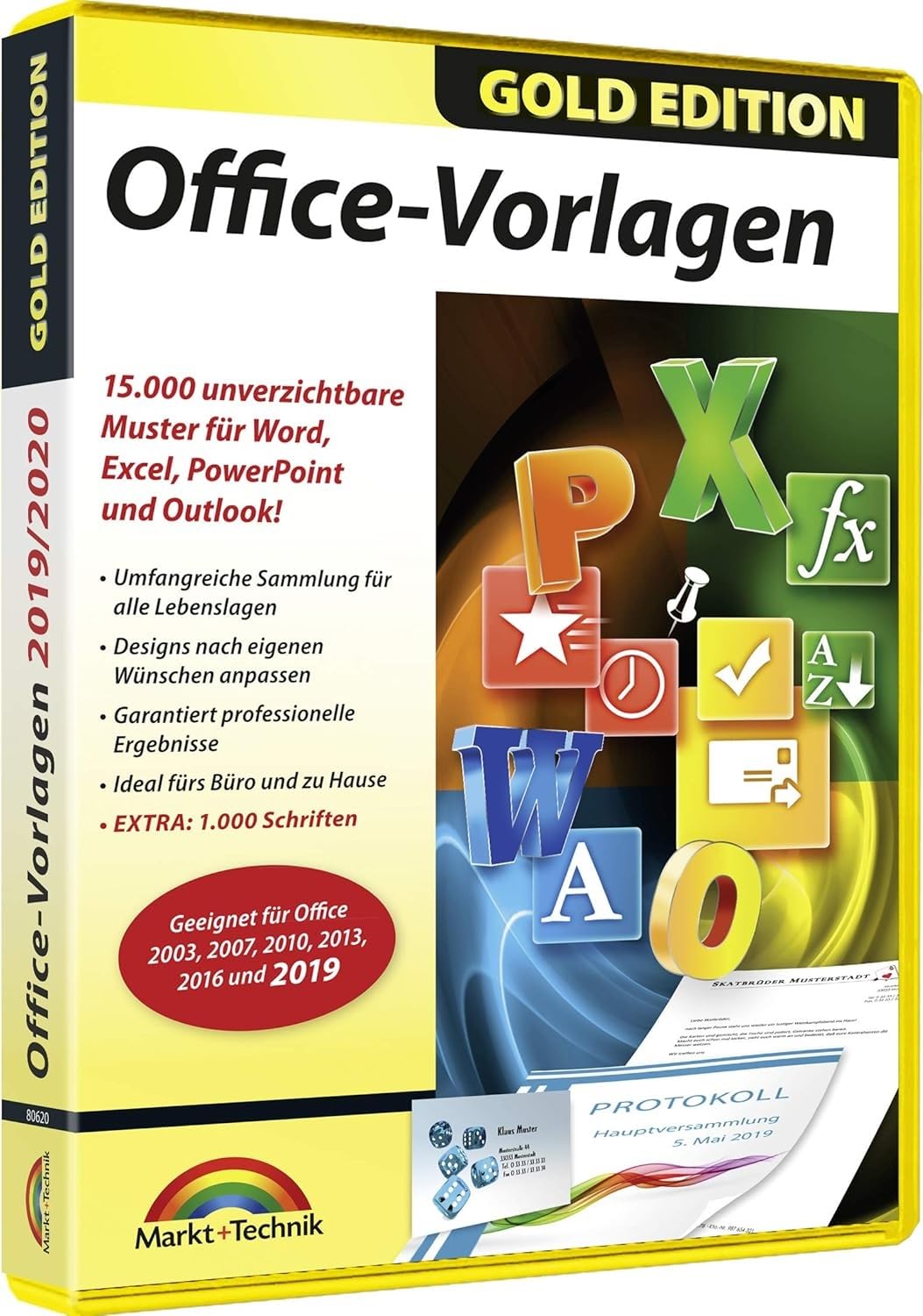 Office Vorlagen - 15.000 Vorlagen zu Office 2024, 2021, 2019, 365, 2016, 2013, 2010 für Windows 11 / 10 / 8.1 / 8 / 7