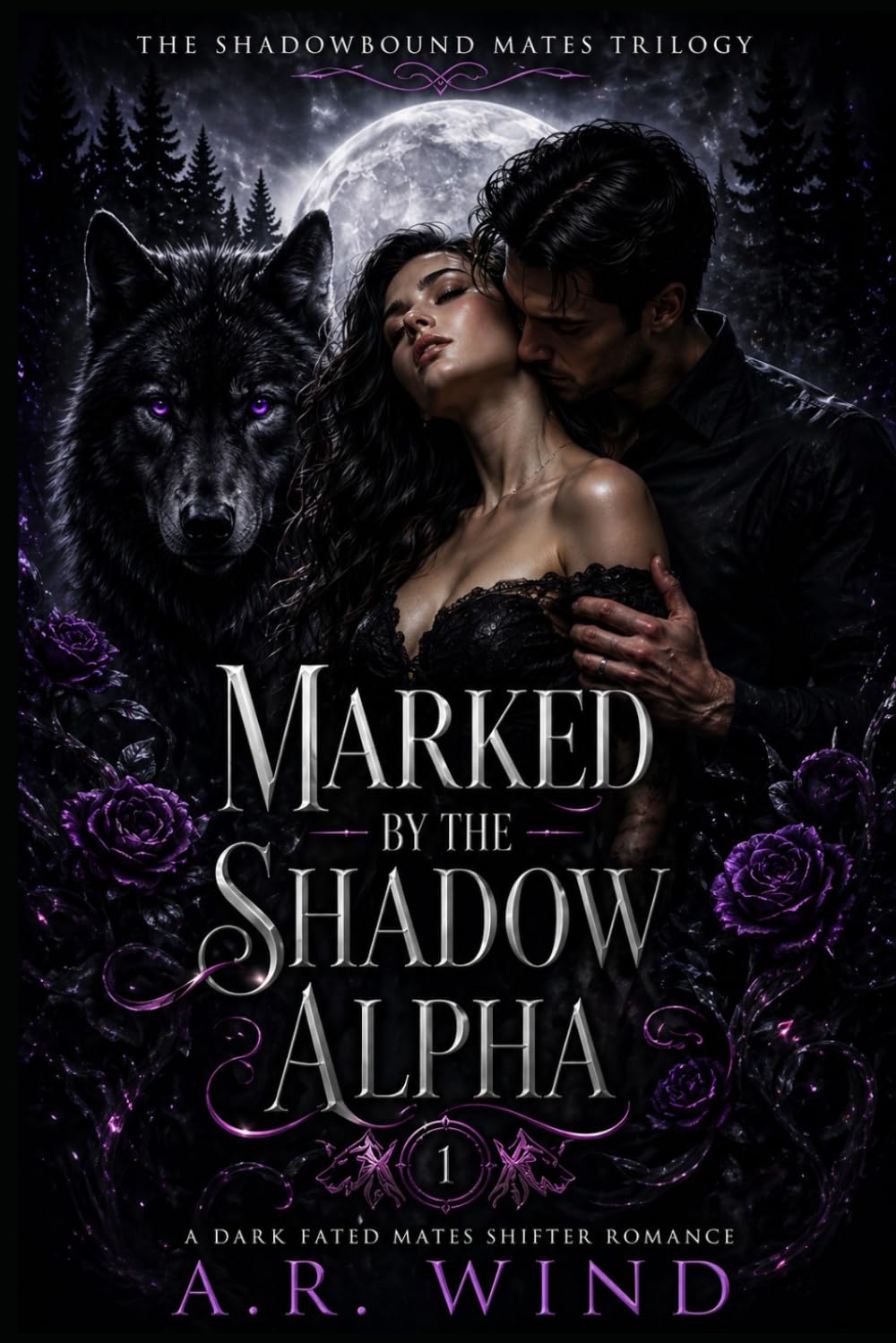 Marked by the Shadow Alpha: A Dark Fated Mates Shifter Romance: 1 (The Shadowbound Mates Trilogy)