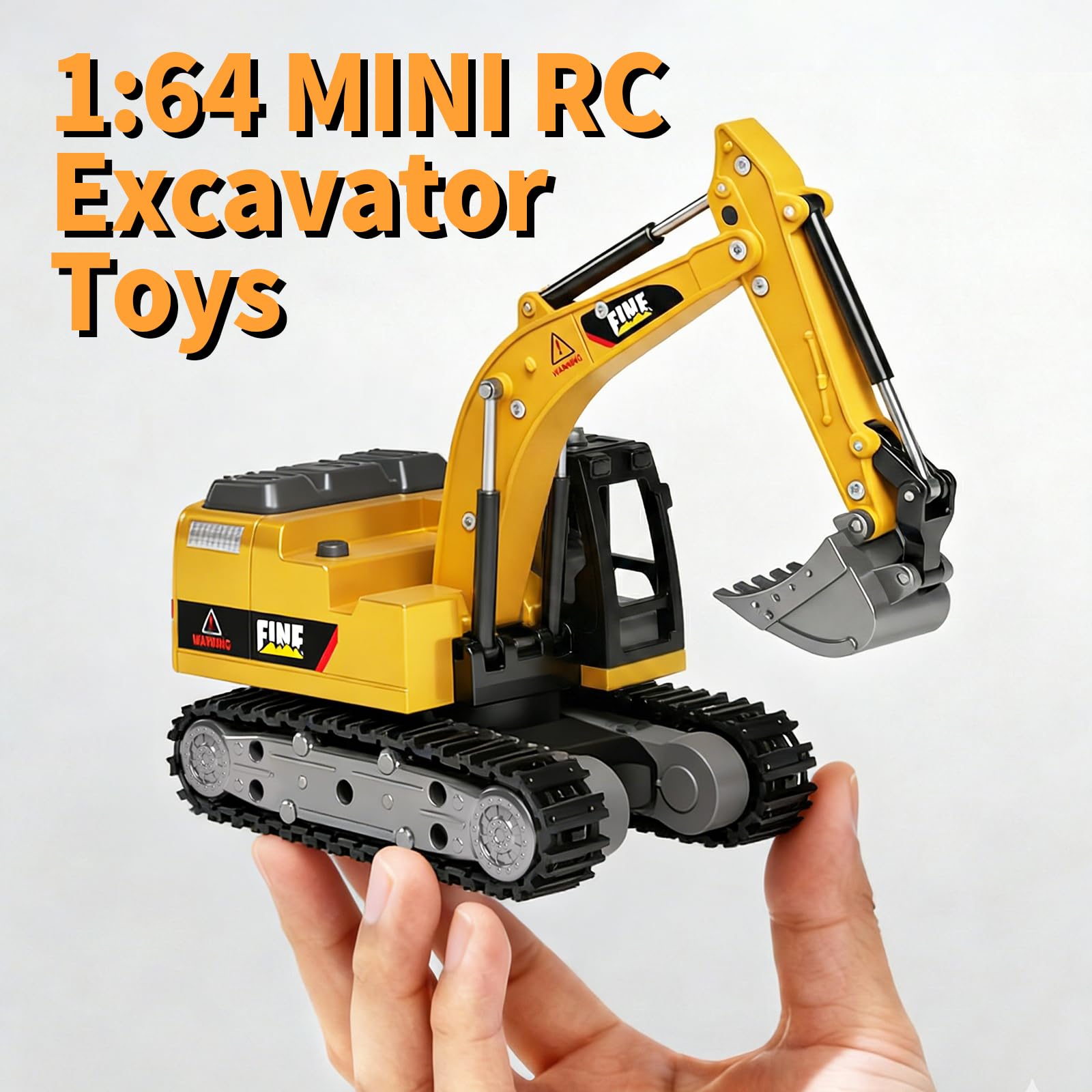 Excavadora de control remoto
