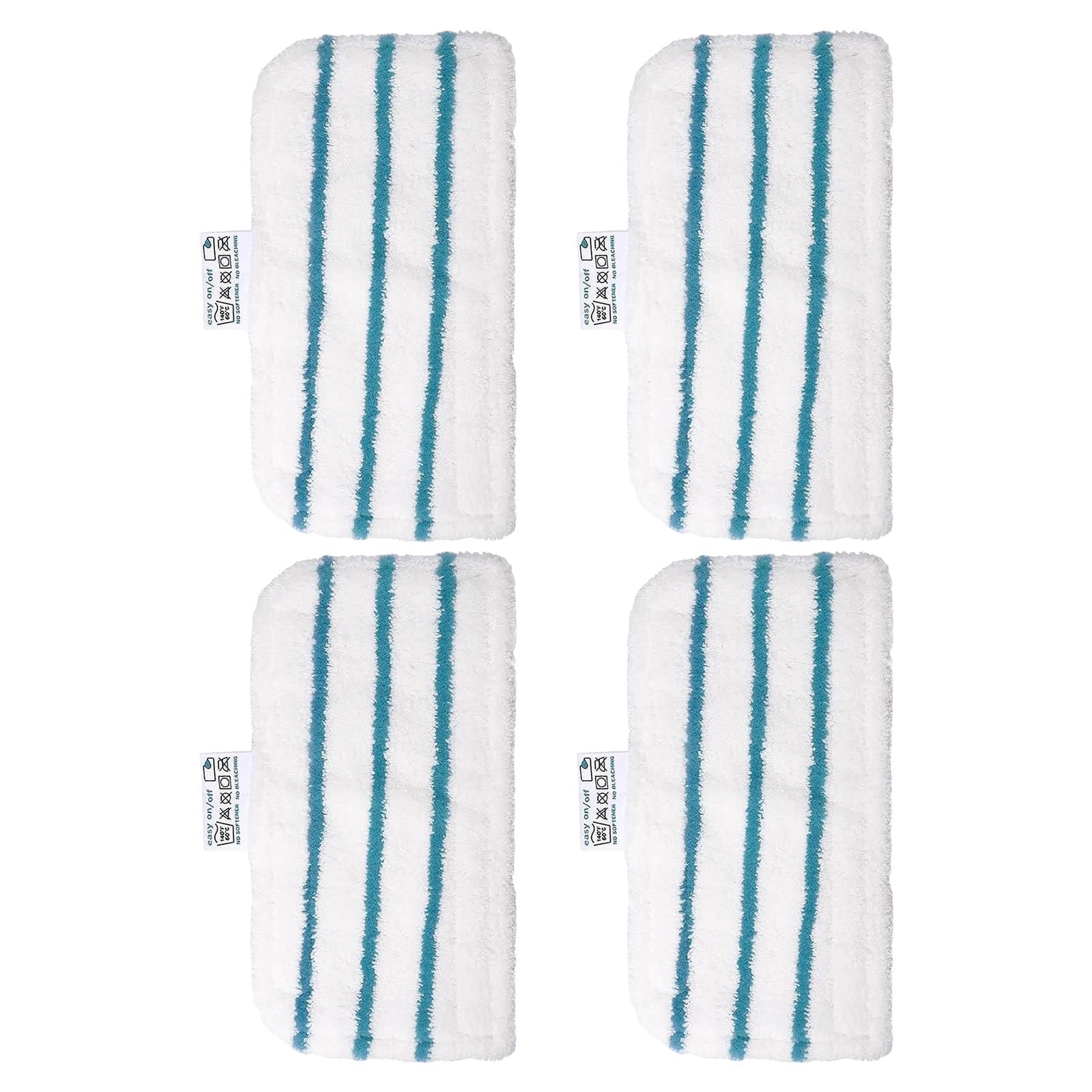 Multifuntional Cleaning Mop Pads Steams Pad Microfiber Texture Attachments Suitable For Various Floor And User Washable Mop Pads