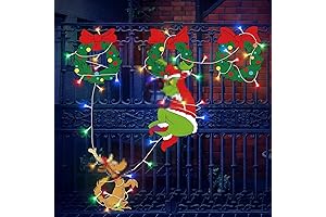 Festive Christmas Yard Decorations - Embrace the Grinch & Max's Holiday Spirit