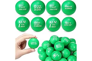 Vibrant Motivational Stress Balls for Mental Health Awareness