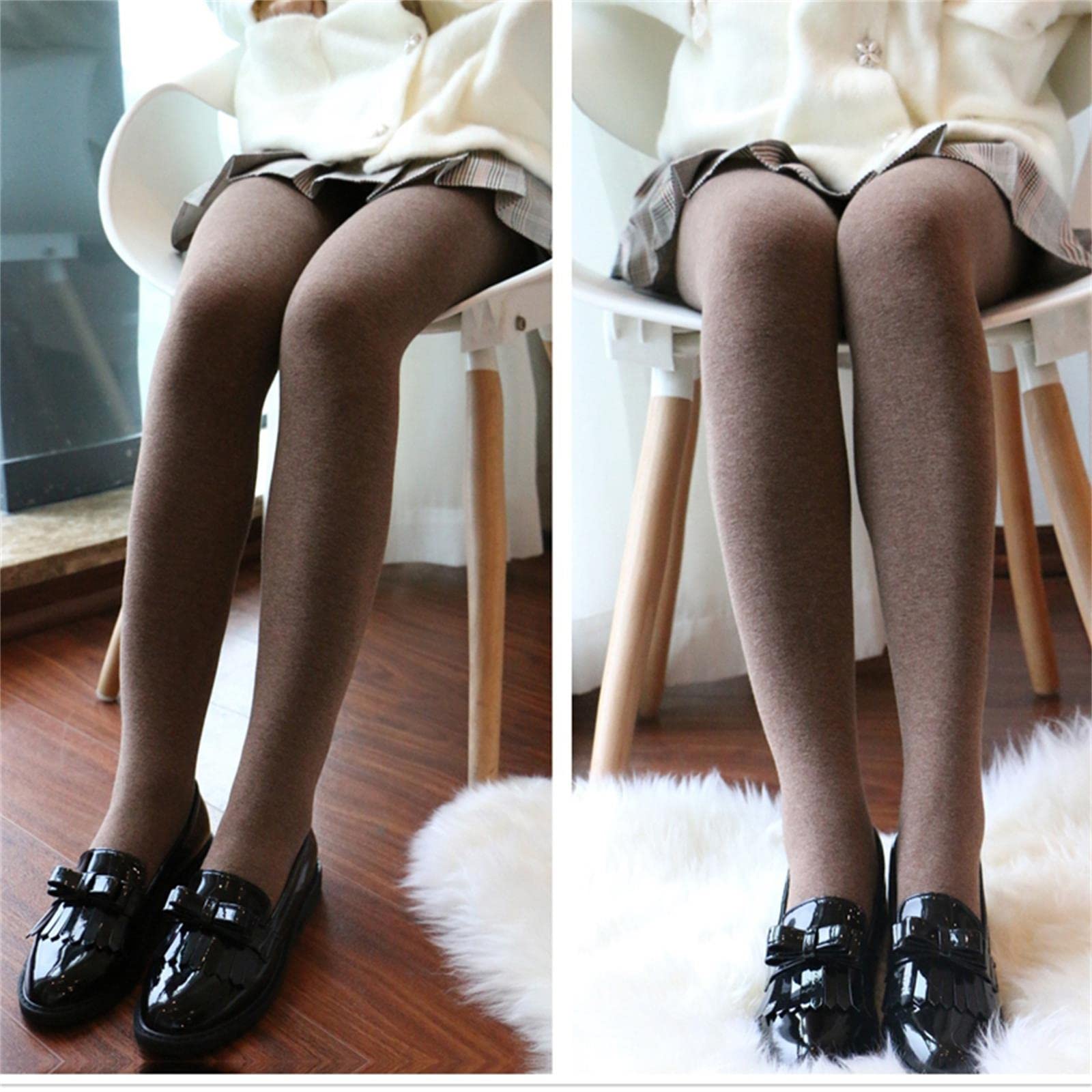 Collant da Donna Campioni Cattone Cattone Inverno Donna Autunglia Autunglia Inverno Colle Coldi Fulle Femma Spessa Colore Puro