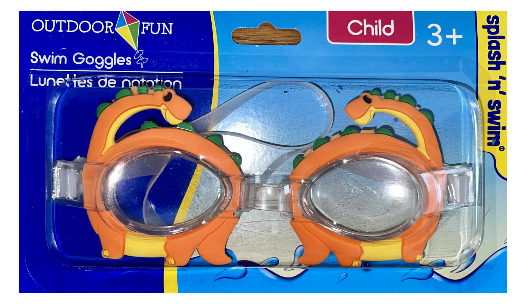 Aqua LEISURE Fabric/Mesh Goggles