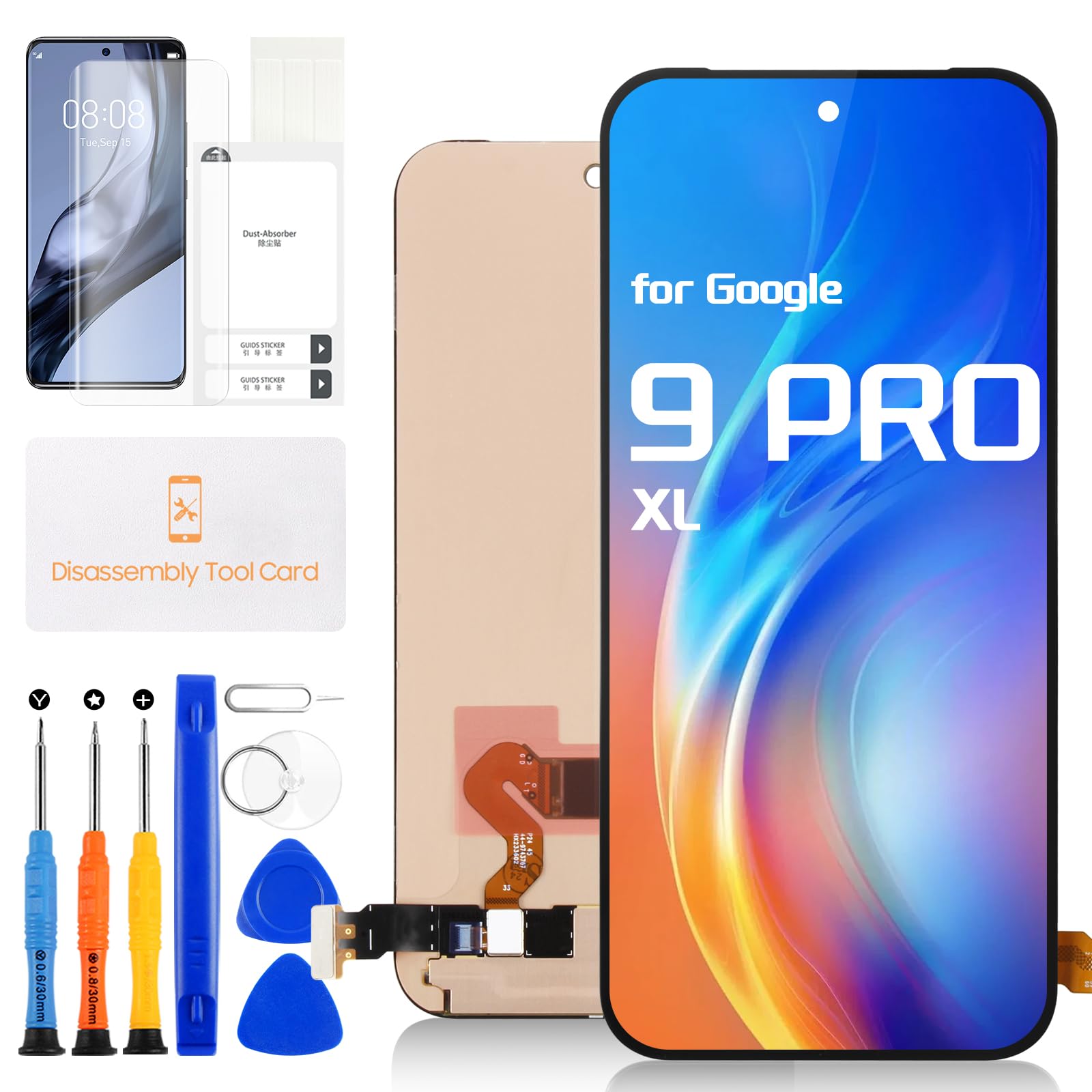 Original for Google Pixel 9 Pro XL Screen Replacement - for Pixel