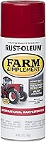 Vista 42 de Rust-Oleum Farm & Implement 280176 - Pintura esmaltada, galón, naranja (Allis Chalmers Orange)