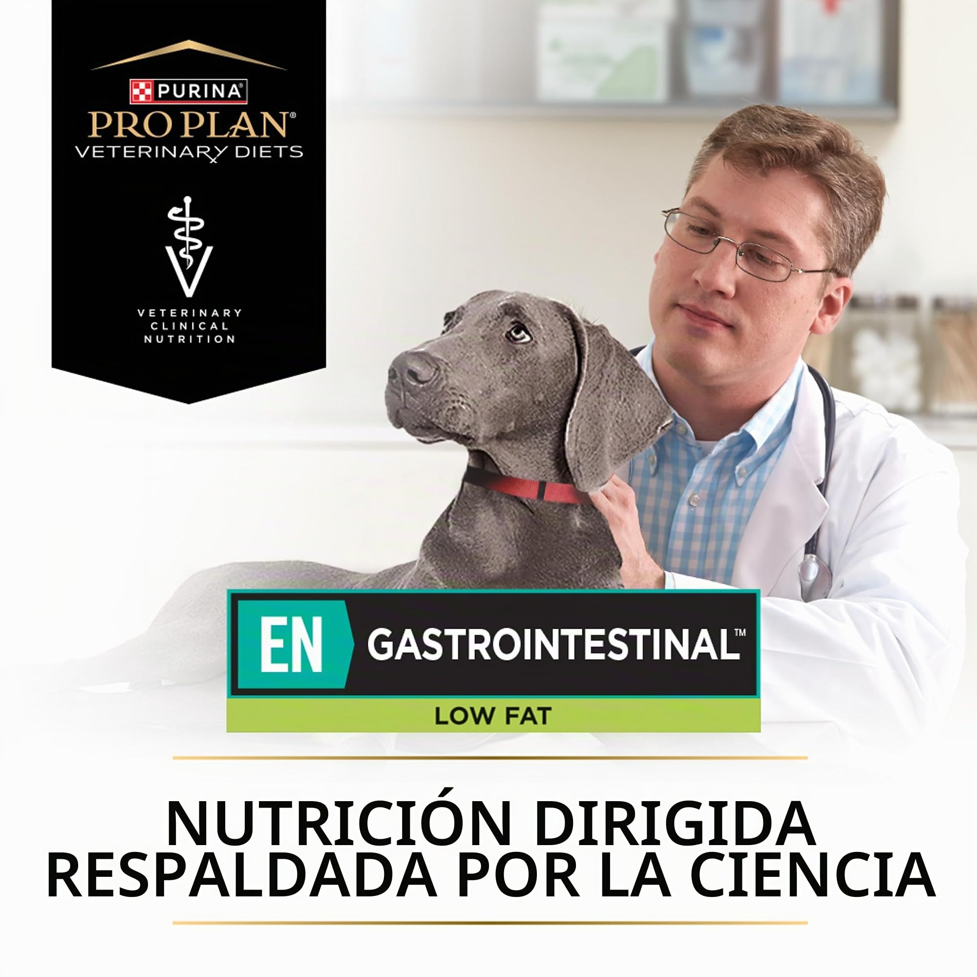 Purina ProPlan Veterinary Diets EN Gastrointestinal Low Fat | 11 kg | Alimento dietético Completo para Perros Adultos
