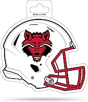 Vista 69 de Rico Industries NCAA - Calcomanía para casco de corte en forma de 4.75 x 5 pulgadas