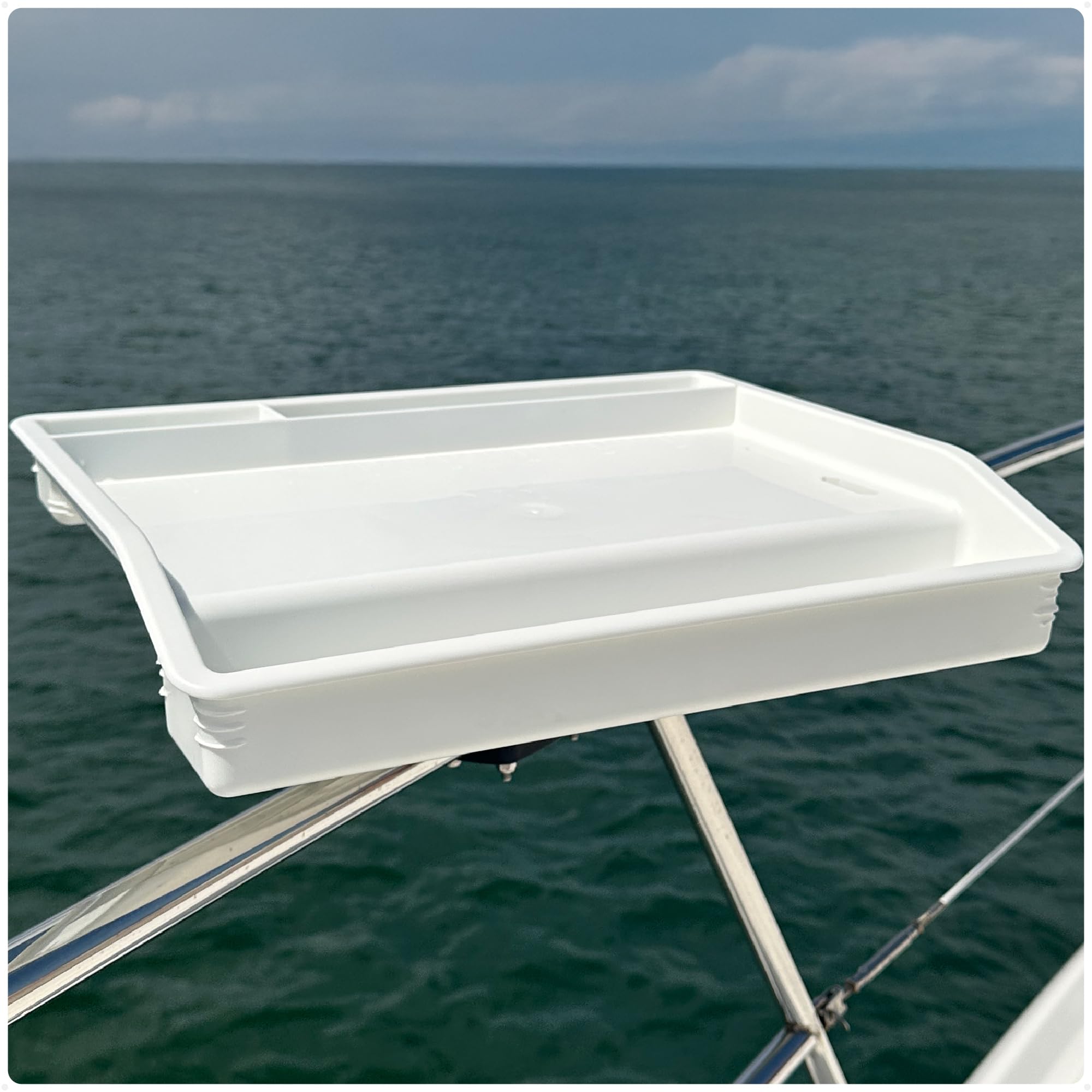 Tabla de cortar para barco y mesa de filete con soporte para cuchillo y alicates FO4780