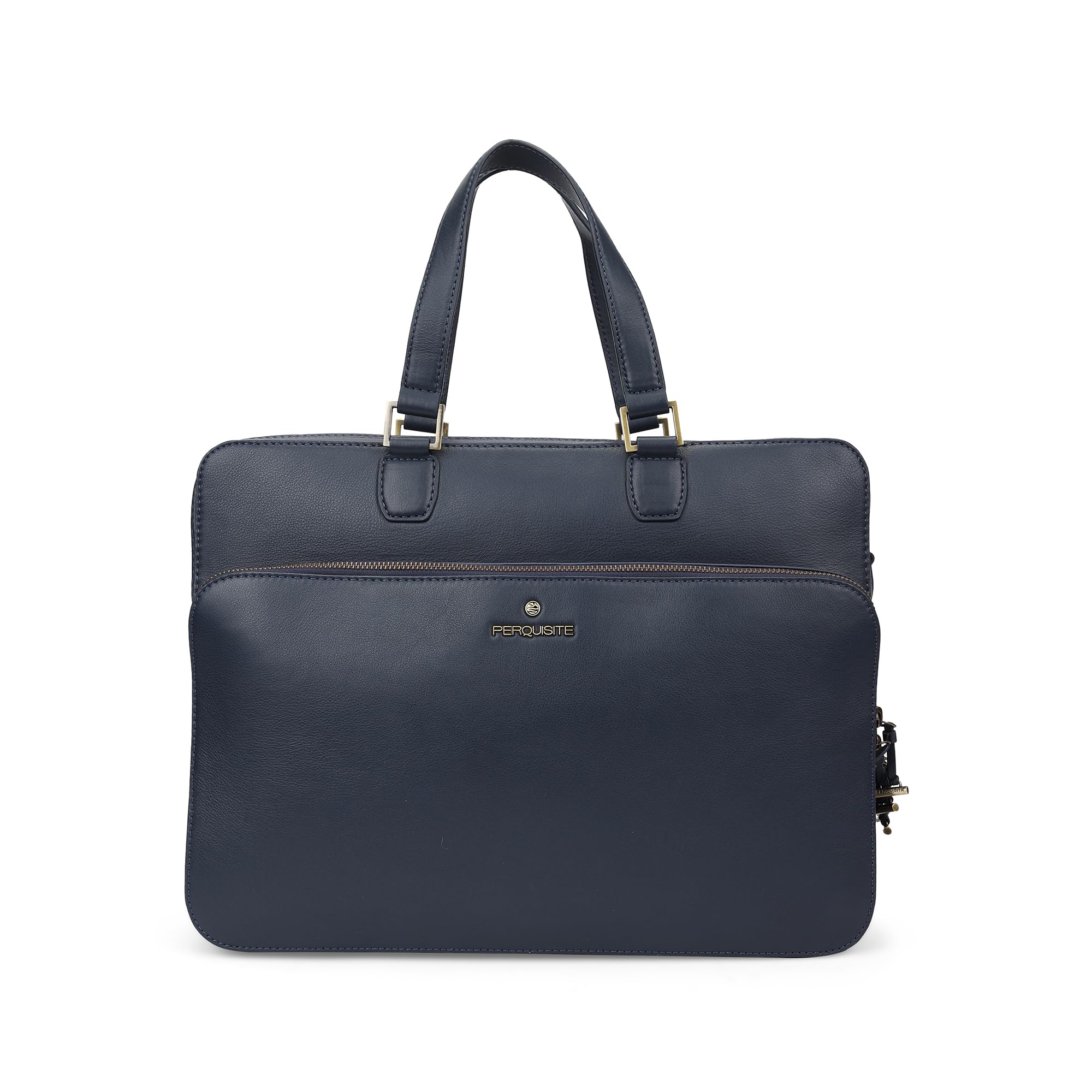 perquisite SLG Warren Range Navy Blue Soft One Size Briefcase-picture-36