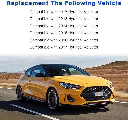 Miniatura 7 de Reemplazo del actuador de bloqueo del pestillo del maletero del portón trasero para 81230-2V000 compatible con Hyundai Veloster 1.6L V4 Engine 2012