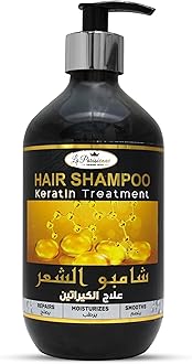 ECOLYTE+ Shampoo, La Parisienne Premium Luxury, For Hairfall, Dandruff and Frizzy Hair, Nourishes, Repair & Shine, Long and Lifeless Hair, Paraben Free - (Keratin Treatment, 500 ml)