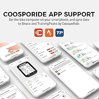 Vista 8 de COOSPO CS300 - Computadora de bicicleta con GPS, computadora de ciclismo inalámbrica con pantalla LCD de retroiluminación automática 2.6
