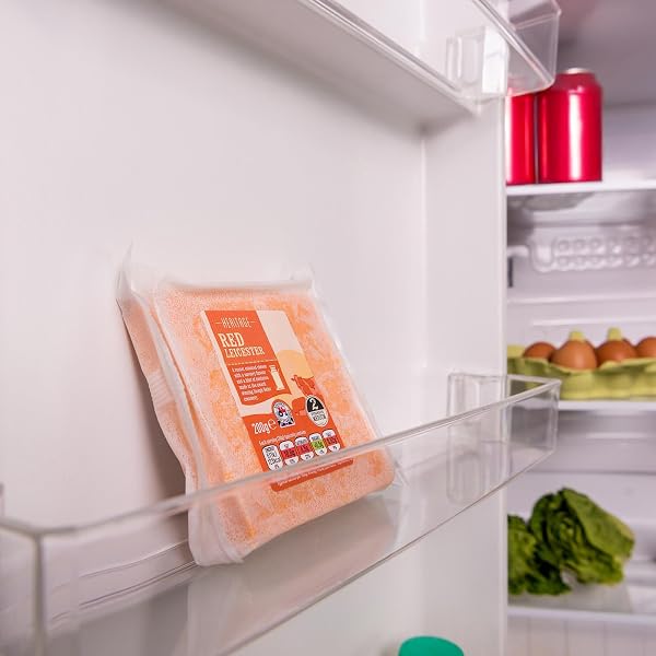SIA LFS01WH 48cm White Freestanding 91L Under Counter Larder Fridge - 5