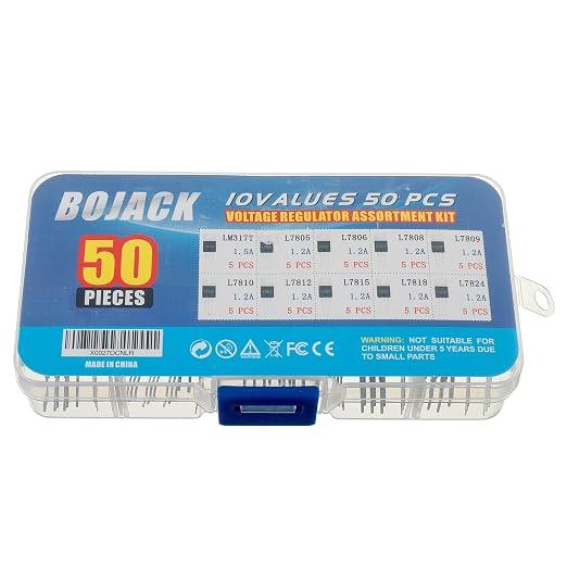 Kit Reguladores de Voltaje Positivo 50 Piezas BOJACK miniatura 3
