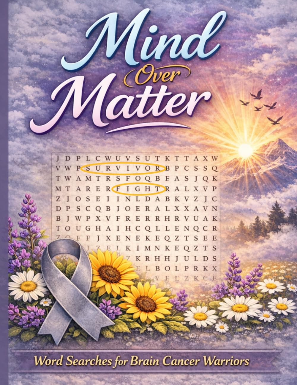 Mind Over Matter: Word Searches for Brain Cancer Warriors