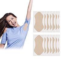 Vista 7 de Almohadillas de sudor para axilas, 20 almohadillas invisibles autoadhesivas para el sudor de las axilas, almohadilla desechable antitranspirante