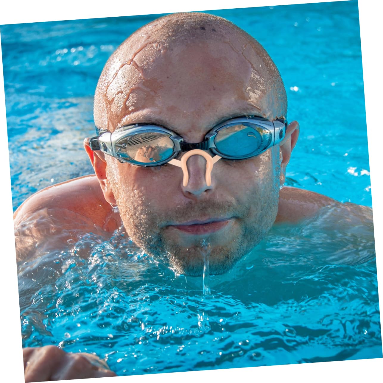 Toyvian Cuerda De Retención Nasal Pinza Nasal Antinariz para Adultos Nasales para Piscina para Nasales para Nadar Nasales para Nadadores Nasales