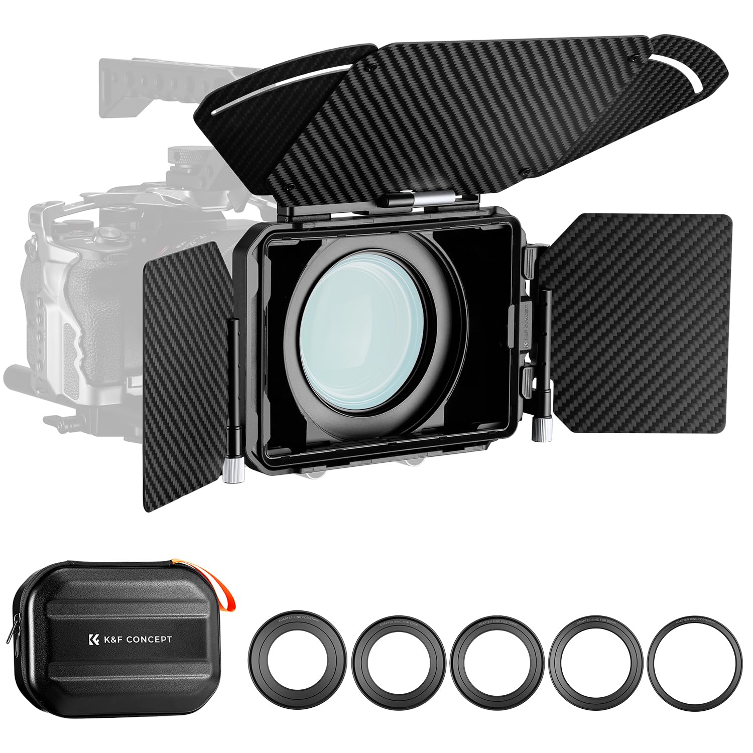 Amazon.com : K&F CONCEPT Mini Matte Box, DSLR Camera Matte Box