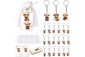 Serencatcher Highland Cow Party Favors