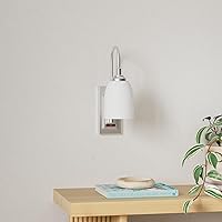 Vista 2 de HONWELL Lámpara de pared LED que funciona con pilas, para interiores, inalámbrica, 2 unidades, 2 unidades, control remoto, multicolor, aplique