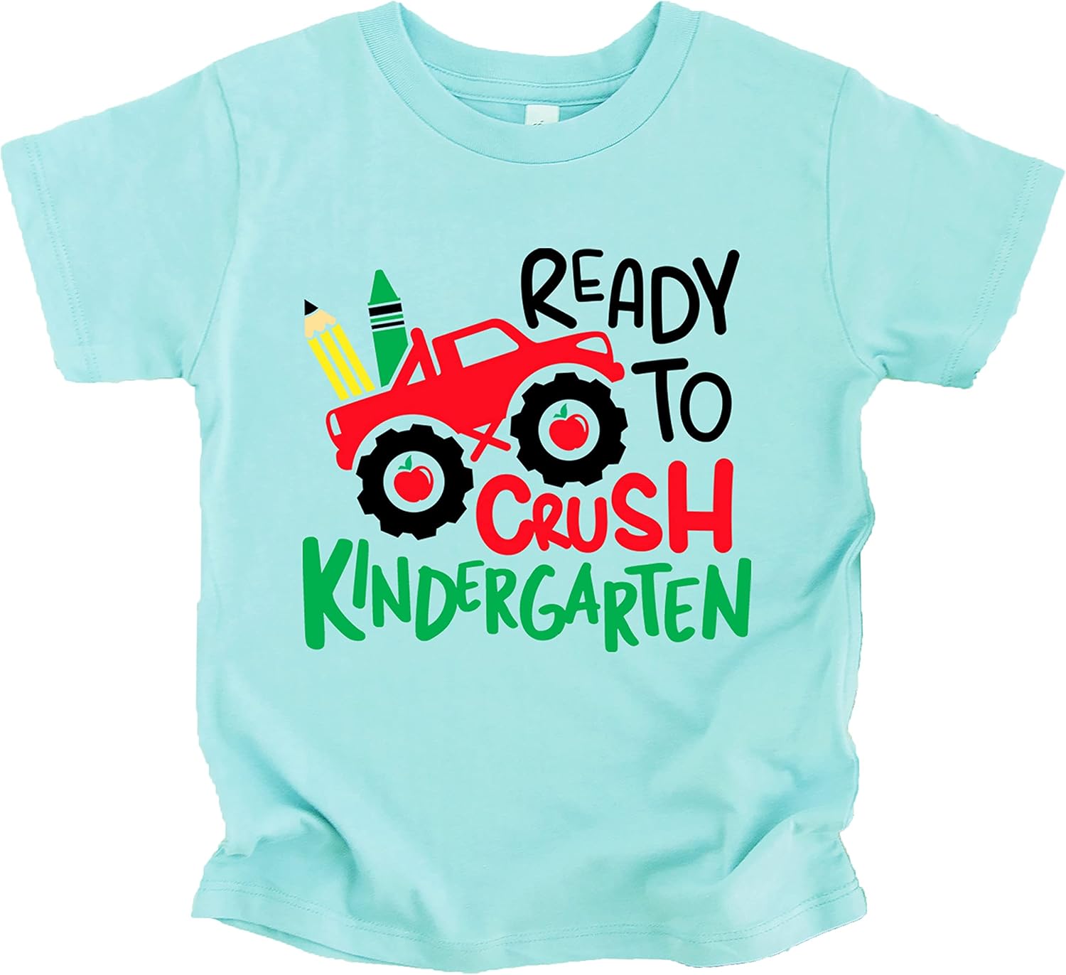 Crush Kindergarten First Day of School Gift Back to School T-Shirt Boys Back to School Shirts and Raglans
