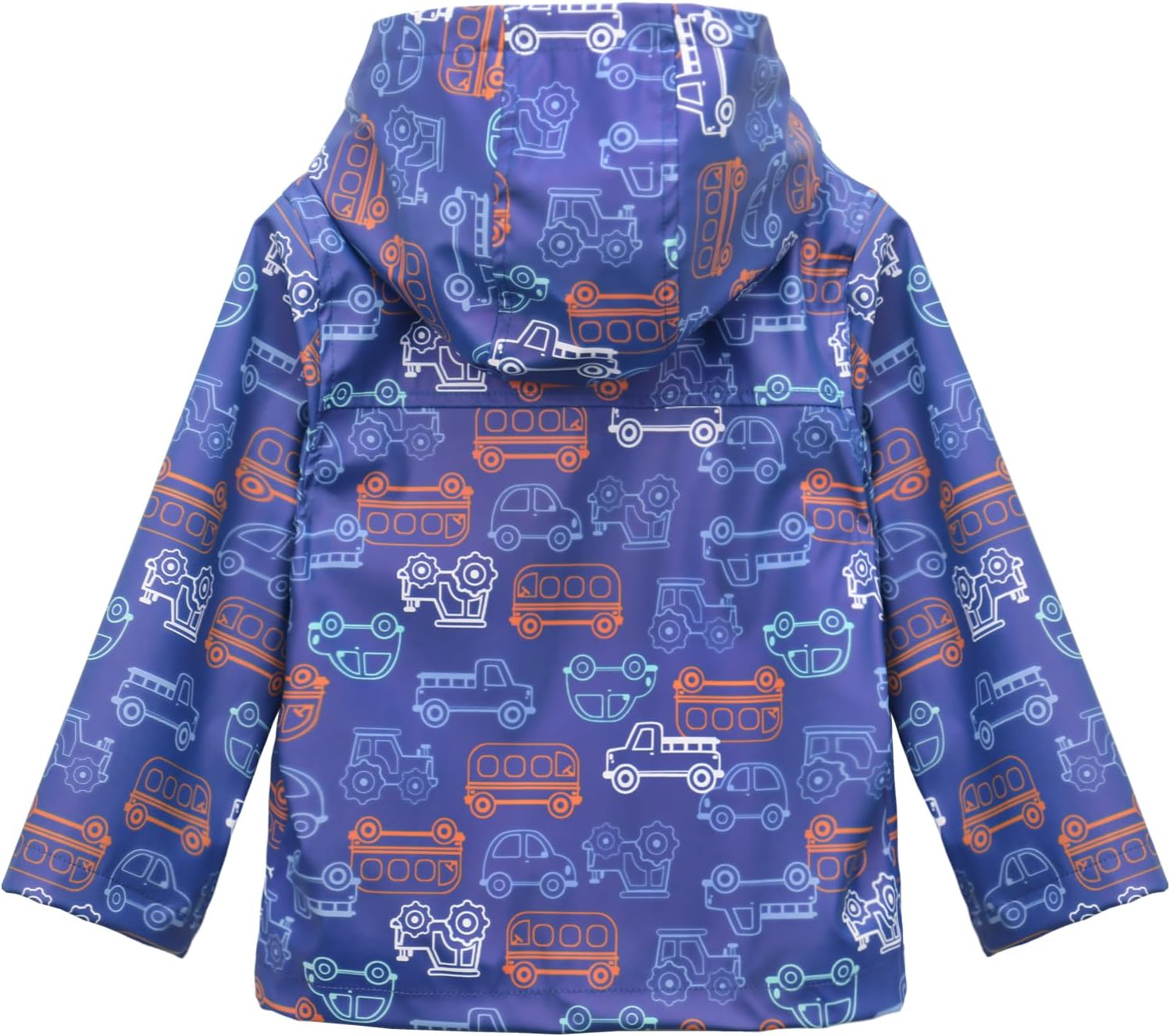 Kids Rain Jacket Waterproof Hooded for Boys, Girls Raincoat Lightweight Spring Rain Outwear Zip-Up Outdoor Jacket For Toddler