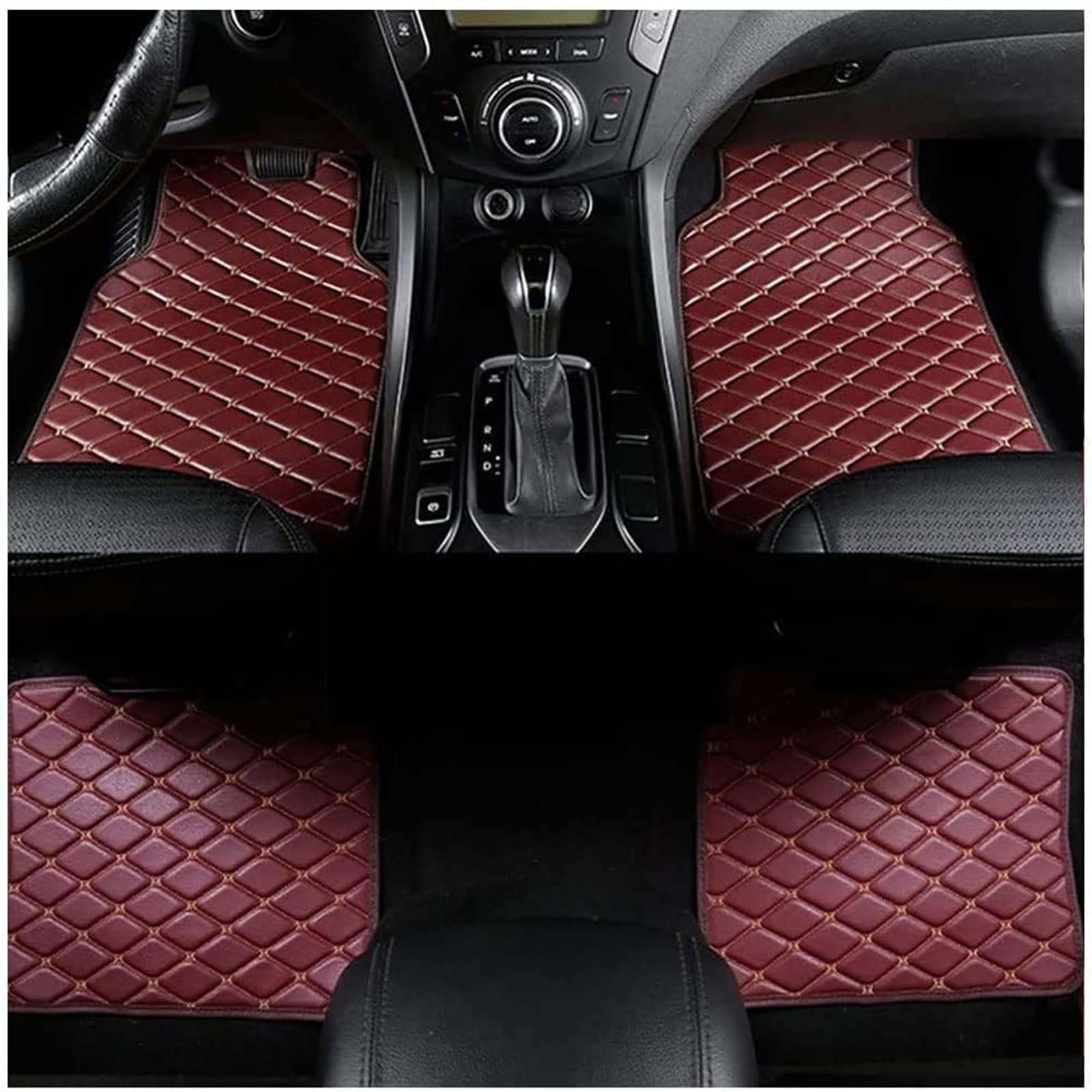 Tapis de sol voiture étanches et anti-dérapants pour BMW Série 7 F02