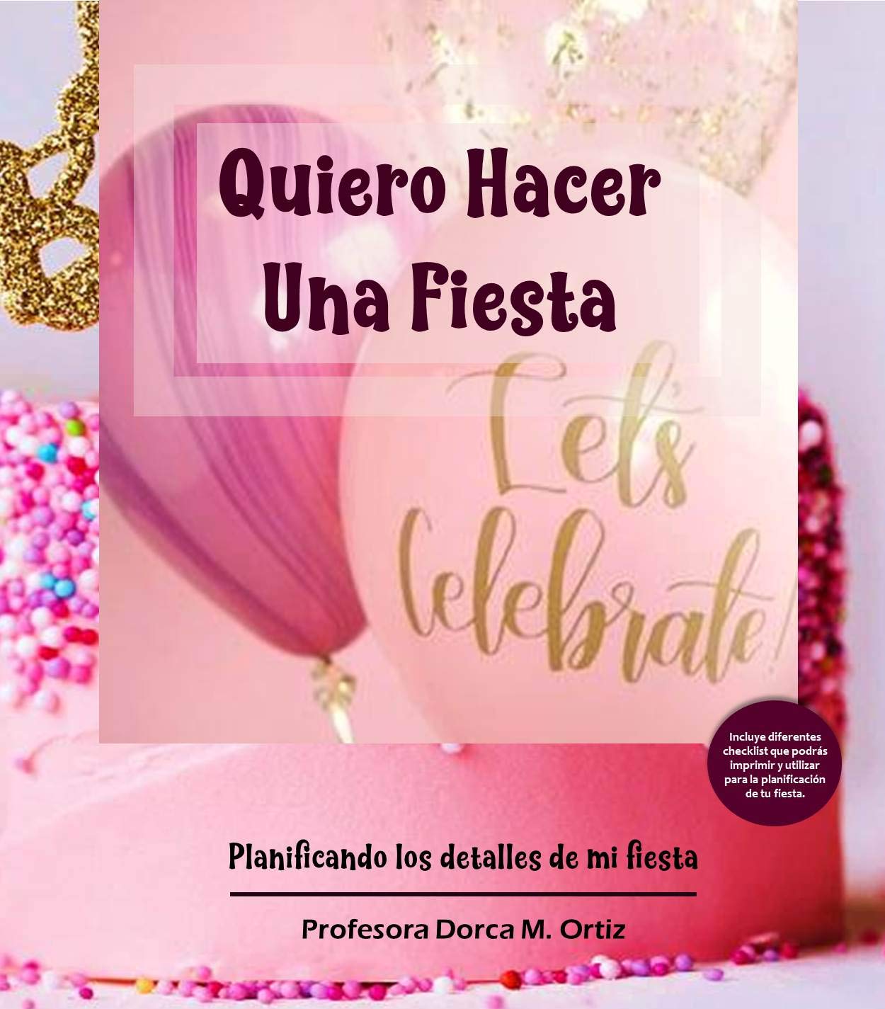 Quiero Hacer Una Fiesta livre de planification de fête espagnol