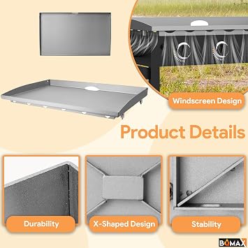 Upgrade Griddle Top for Blackstone 28 Inch 1517 1856 1924, Griddle Replacement Top for 28 Inch Blackstone, Flat Top Replacement Griddles for Black Stone 28