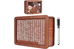 Cash Vault Wooden Savings Box 10000