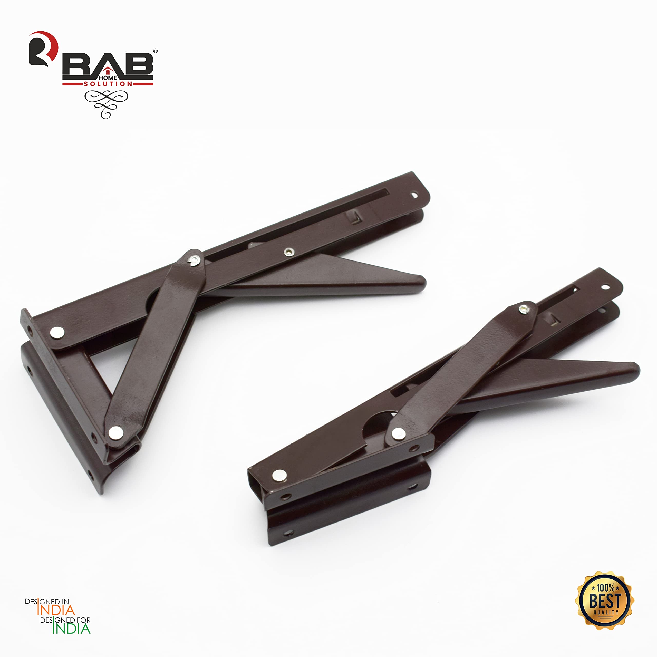 RAB Folding Brackets - Space Saving Storage -2 RAB Folding Brackets - Space Saving Storage -2