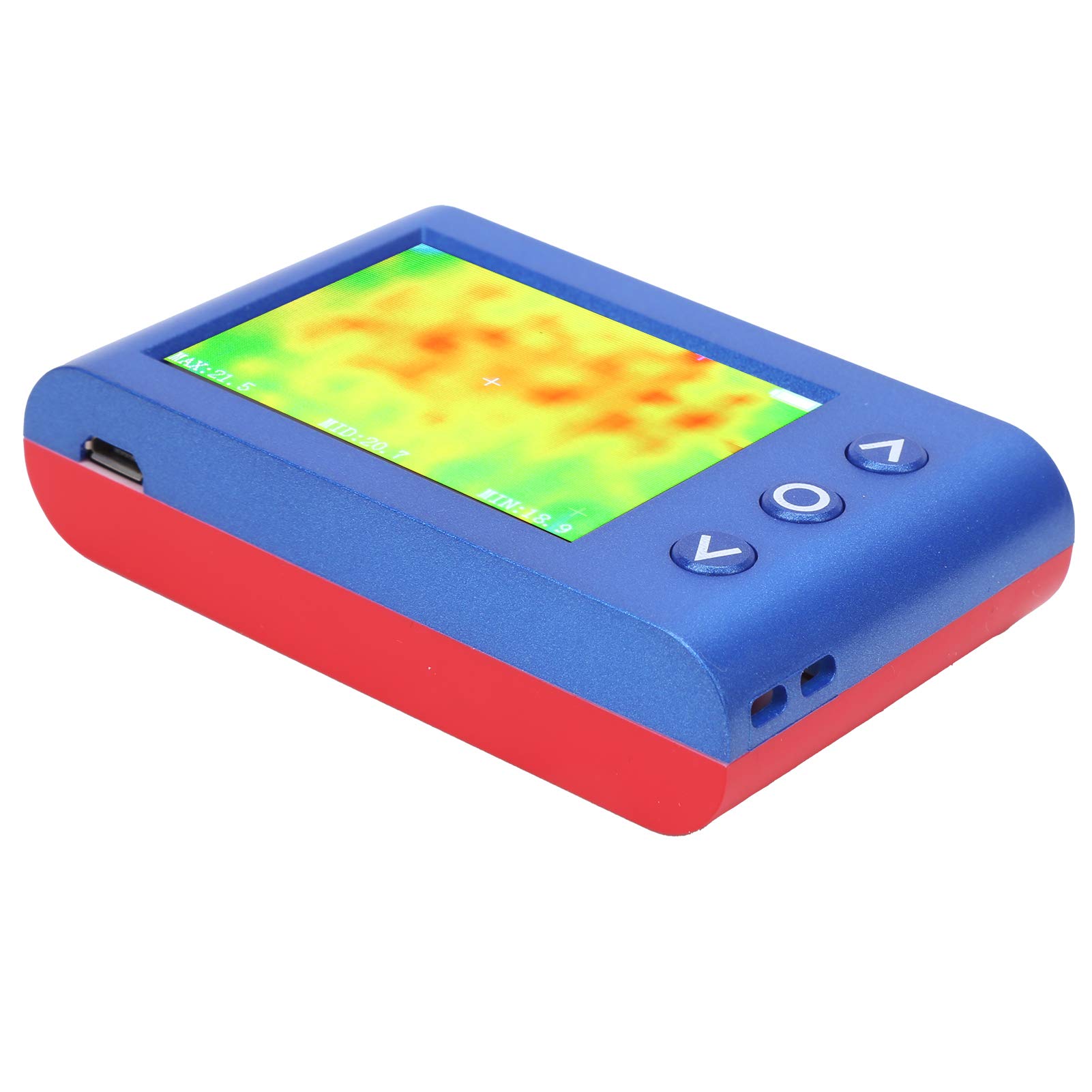 FTVOGUE Infrarot-Thermometer, Wärmebildkamera, Tragbarer Temperaturtester, 32 X 24, IR-Sensor mit 2,4-Zoll-Bildschirm Zur Temperaturmessung, 160 X 180