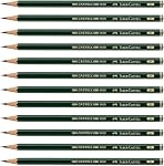 Faber-Castell Crayons, Castell 9000 Art. graphite les crayons, HB No.2 Crayon pour dessin, écriture, croquis, ombrage, artiste, fournitures scolaires crayons - 12 boîte (HB)