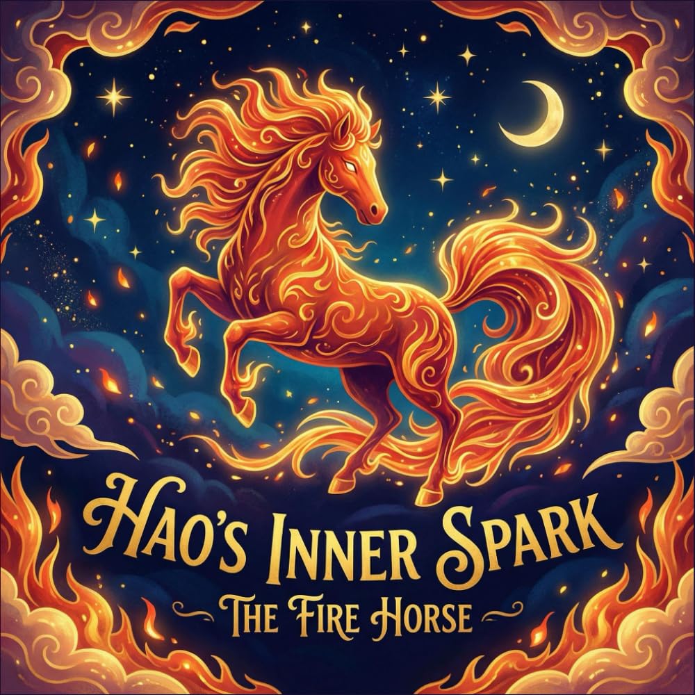 Hao’s Inner Spark: The Fire Horse Who Learned to Calm His Wild Gallop – A Mindfulness Story for Kids