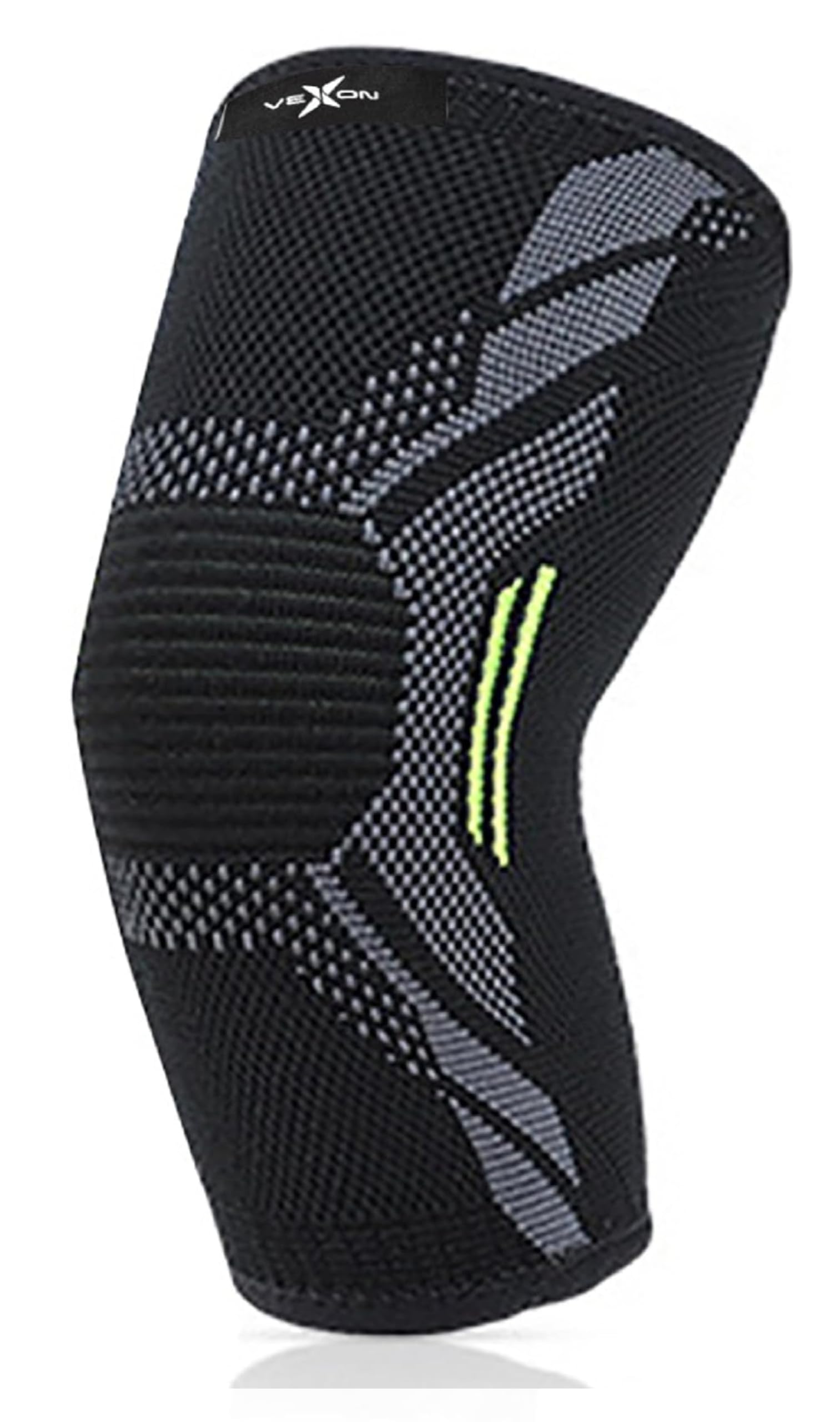 VEXON Pack 2 Rodilleras Menisco y Ligamento – Compresión Deportiva y Soporte Estable para Gimnasio y Uso Diario – Antideslizantes y Transpirables – Unisex